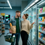 Покупатели в маркете