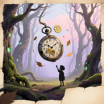 Часы в лесу